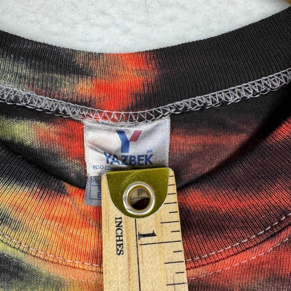Y2K Harley Davidson Motorcycle XL Tie Die Sleeveless Muscle Shirt Grunge Punk - Picture 5 of 9